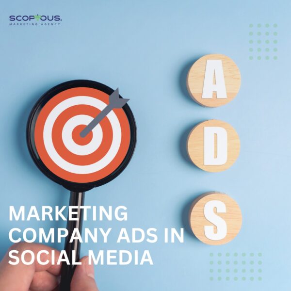 Marketing company Ads in Social Media